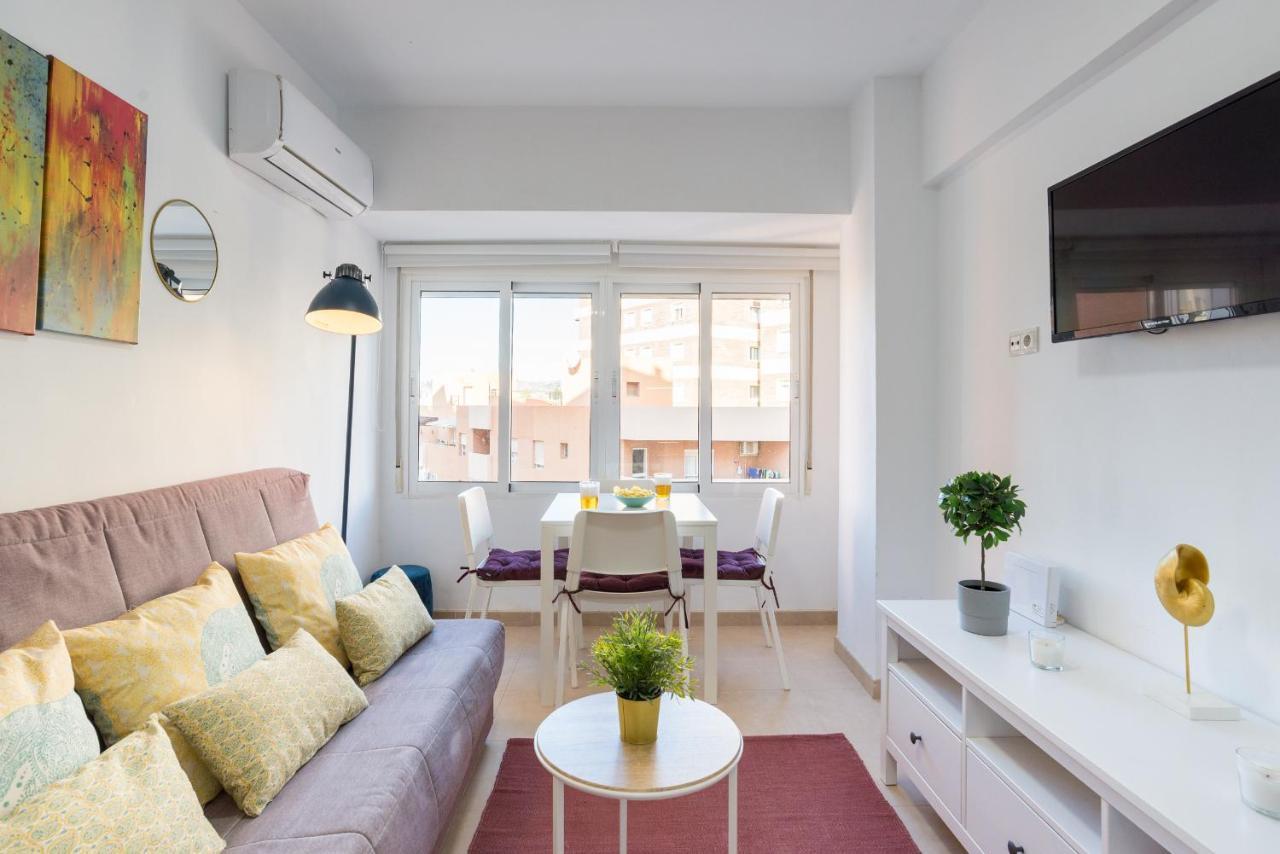 말라가 Mp6-Cathedral Views Apt Right On The Beach 아파트 외부 사진